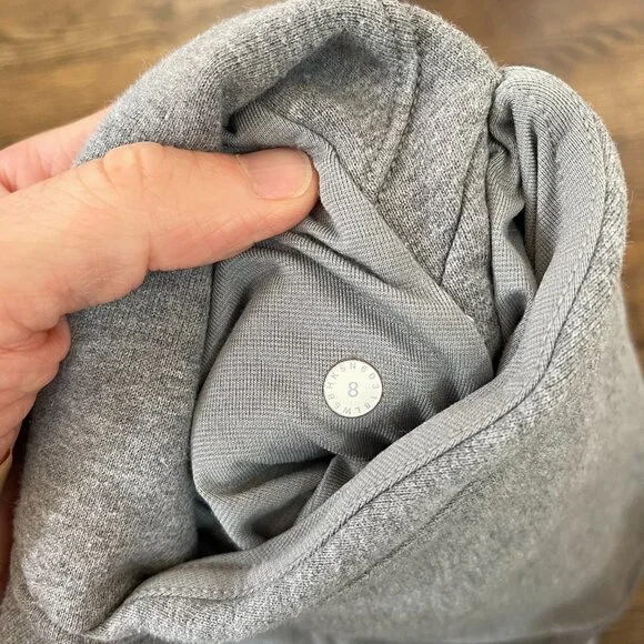 Lululemon Warm Down Jogger II *28", Heathered Core Medium Grey, Size 8 - Picture 7 of 9